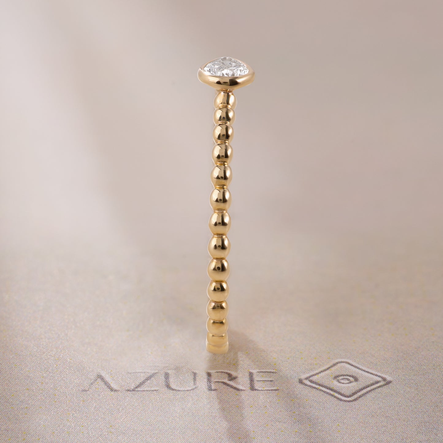 Pear Diamond Ring
