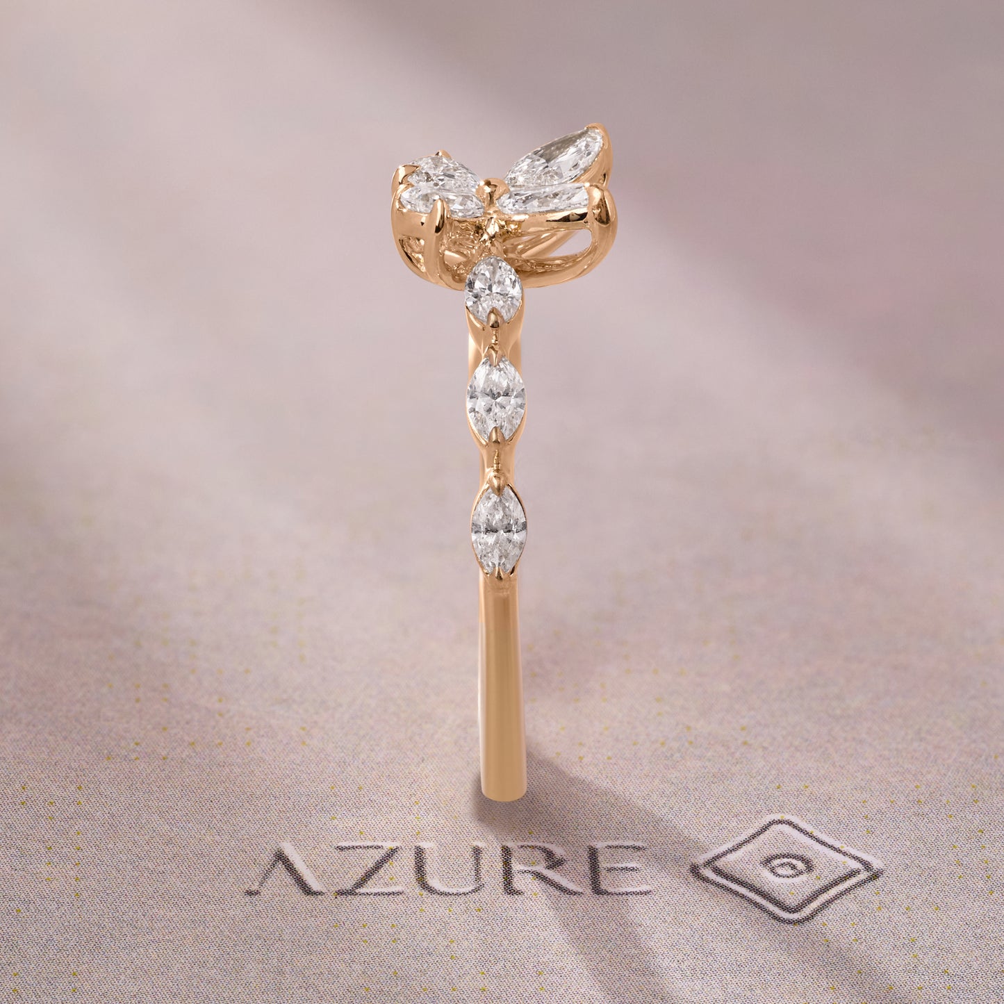 Pear & Marquise Diamond Ring