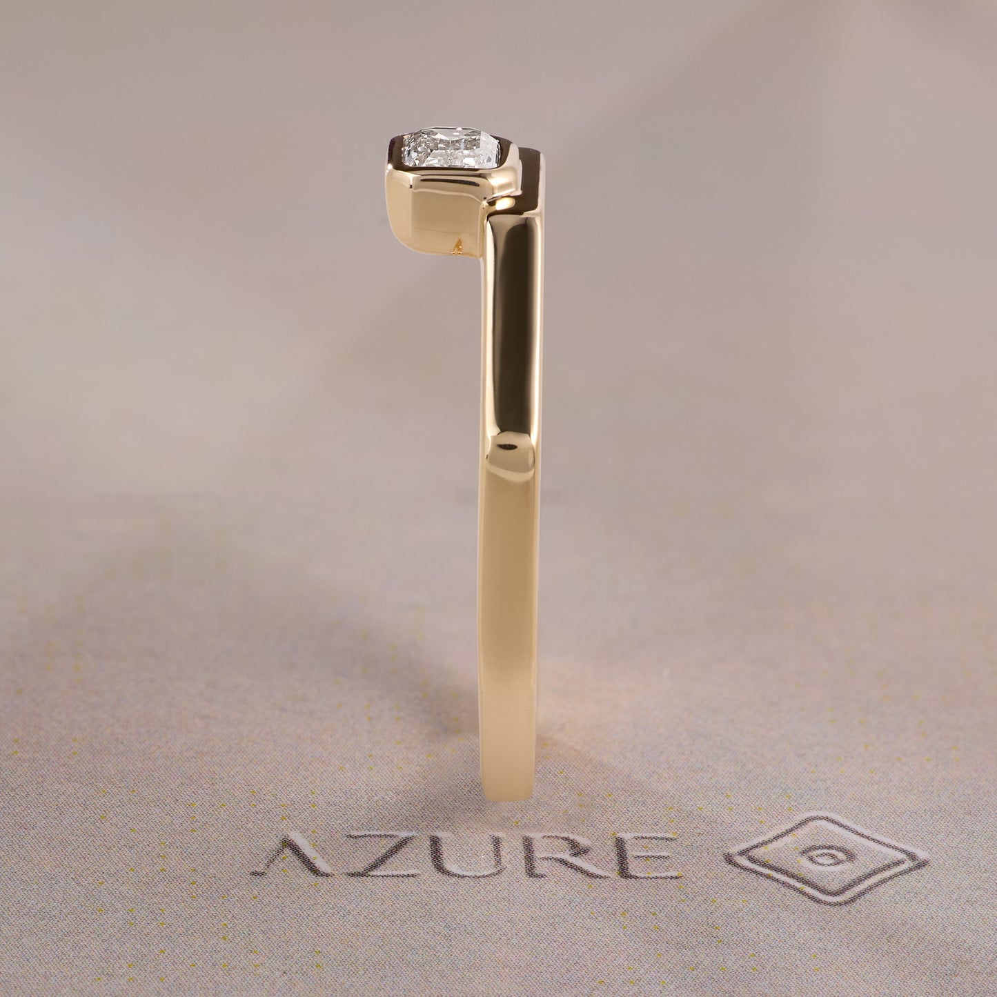 Emerald-Cut Diamond Ring