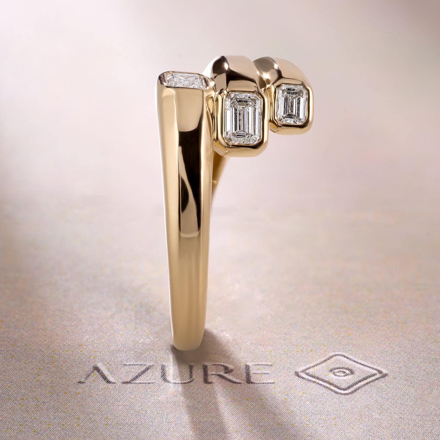 Emerald-Cut Diamond Ring