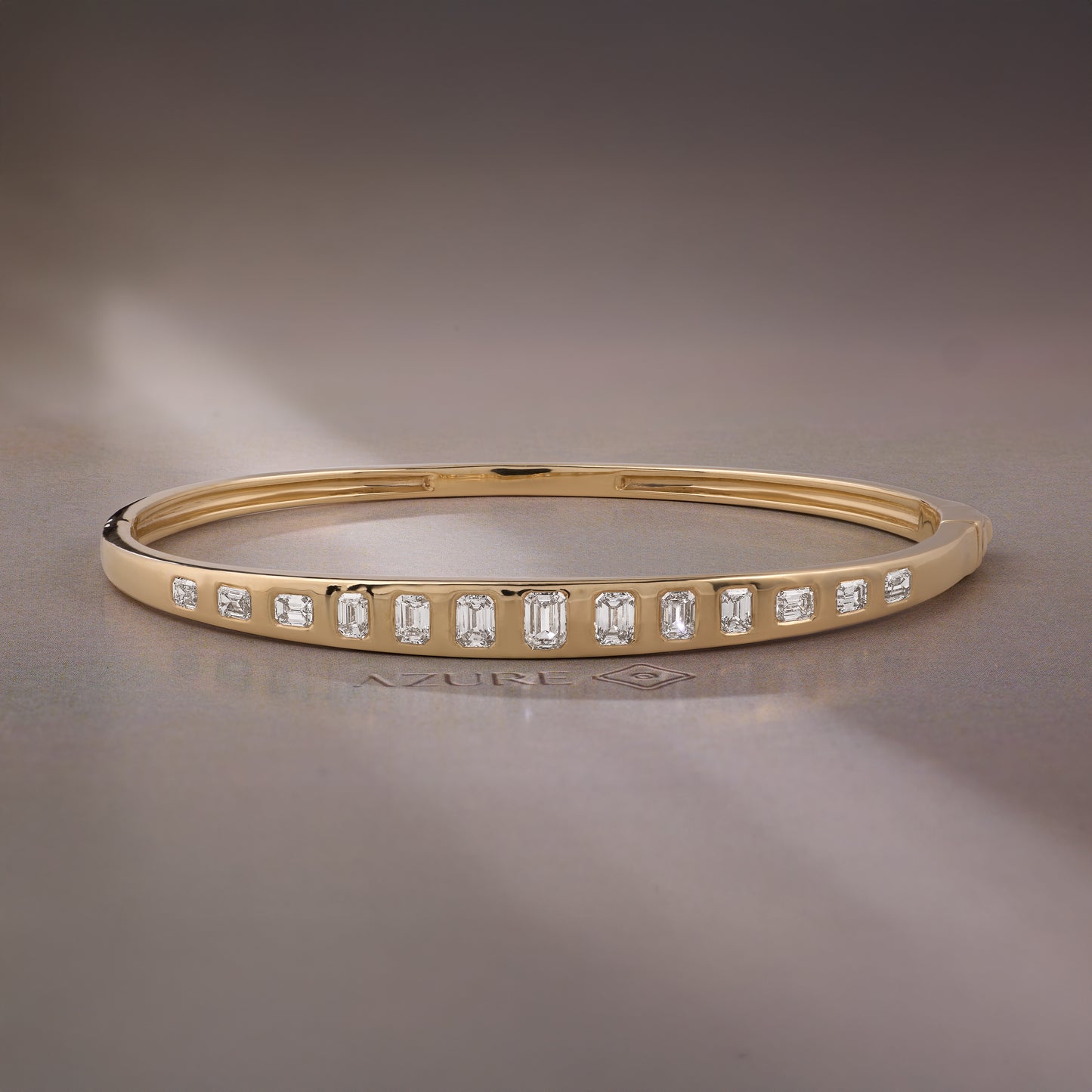 Emerald Fine Bangle