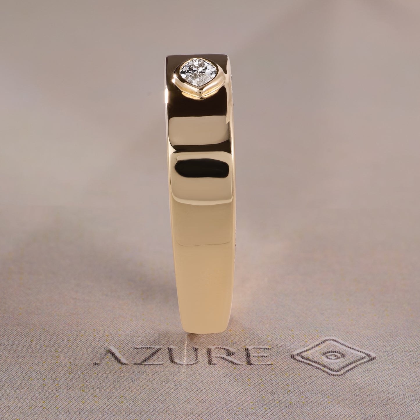 Marquise & Round Diamond Ring