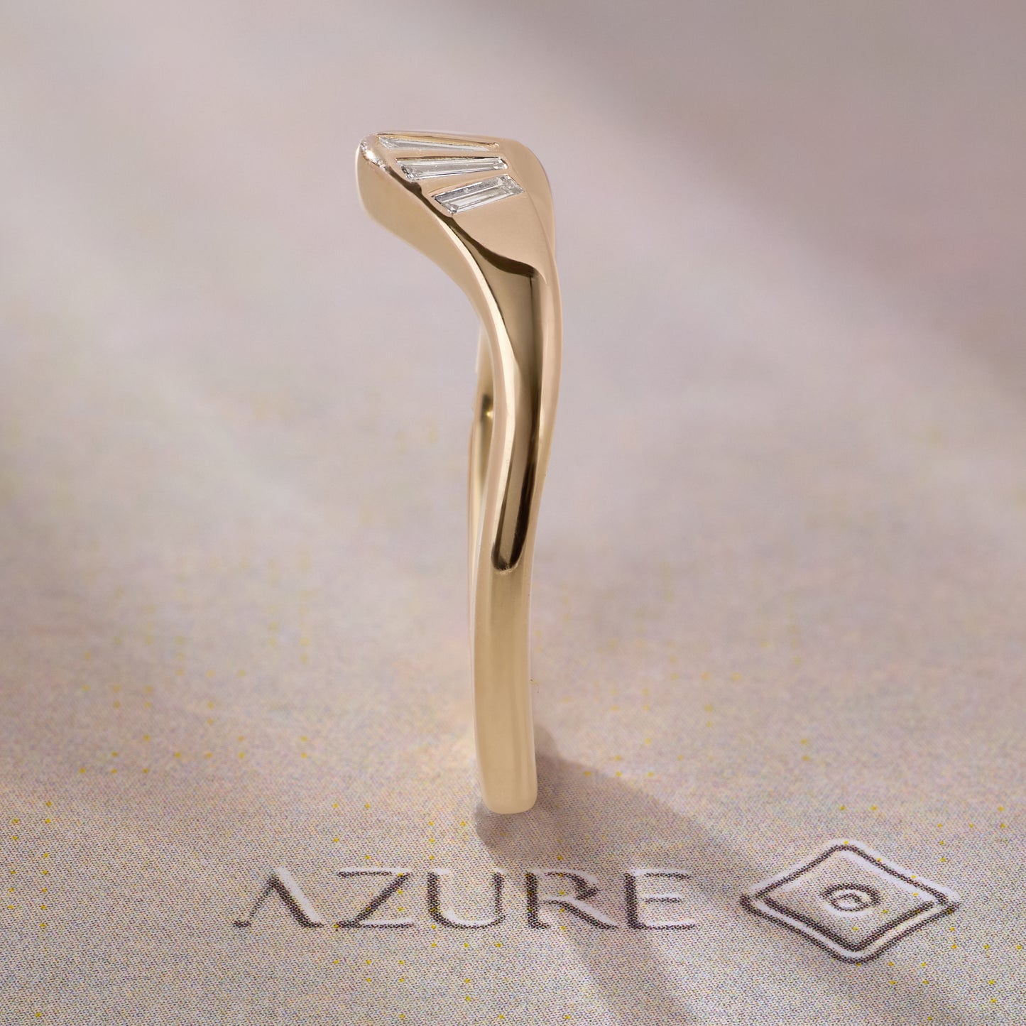 Tapered Baguette Diamond Ring