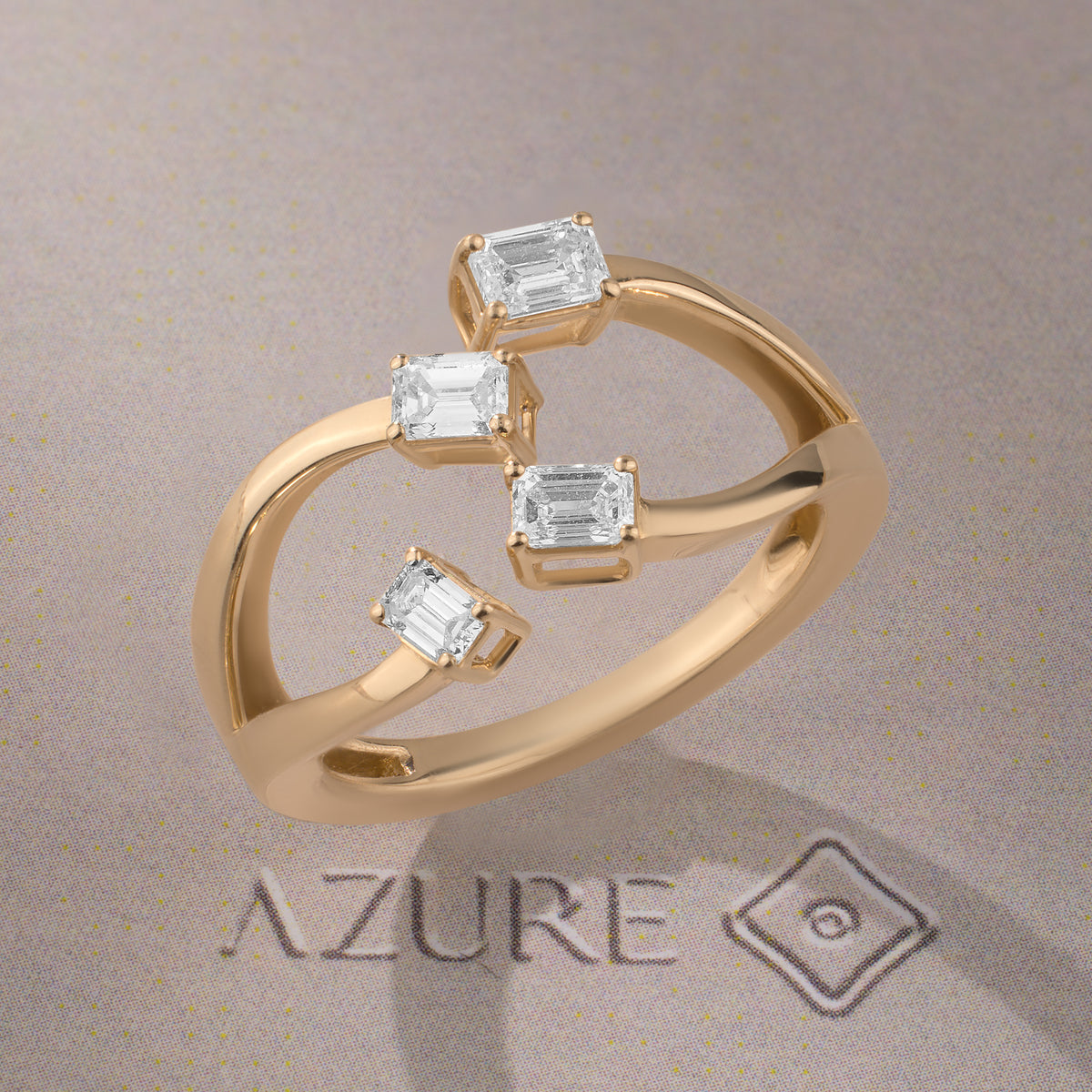 Emerald Diamond Ring