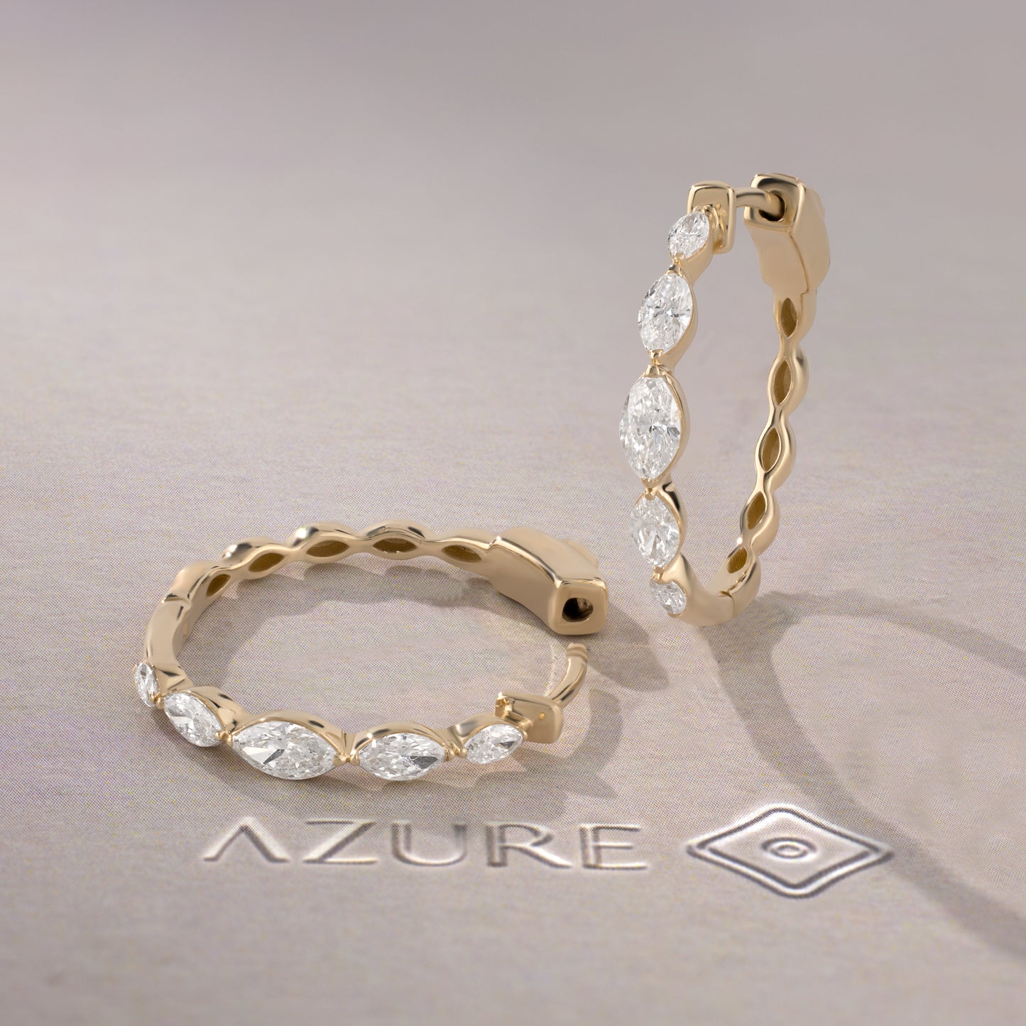 Marquise Diamond Earrings