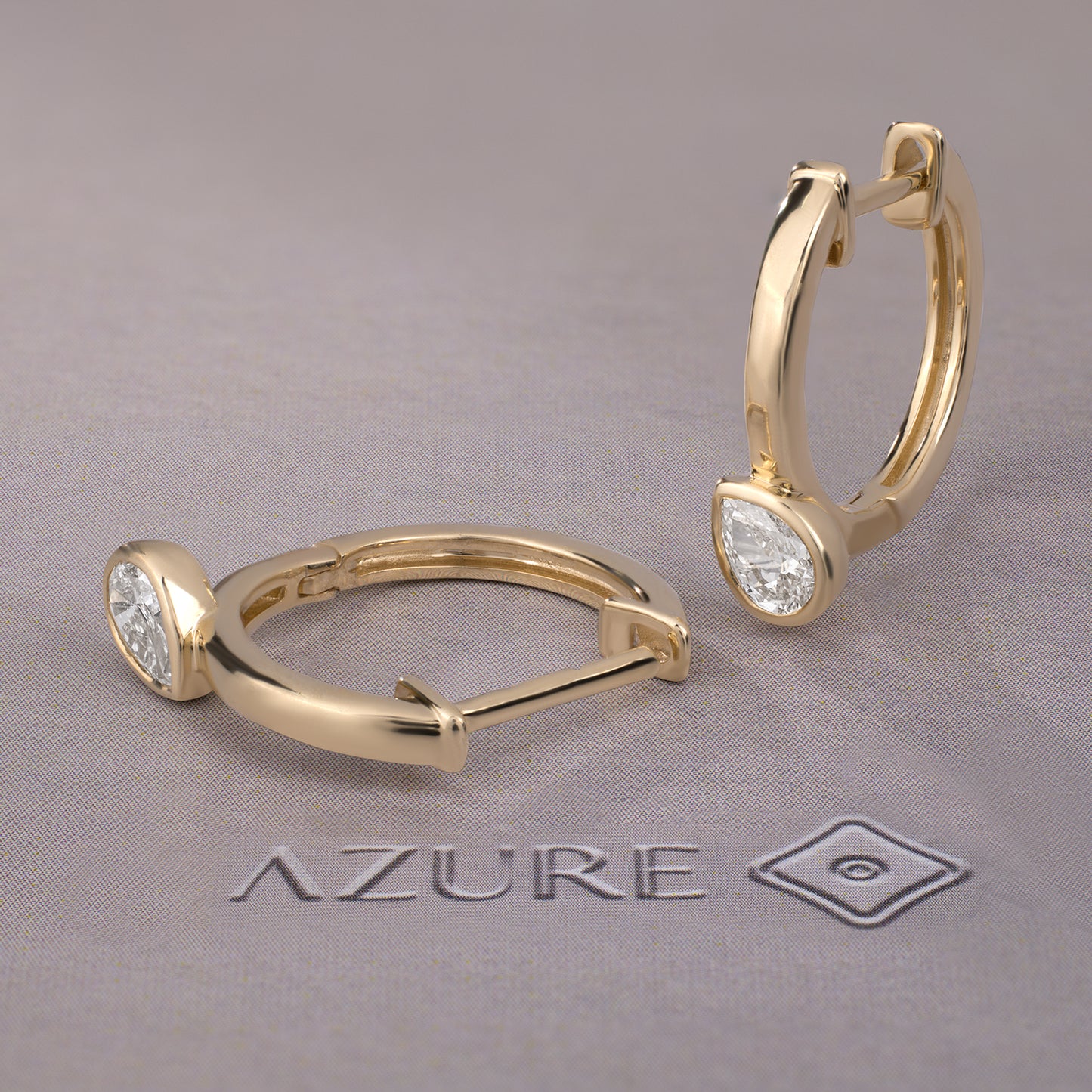 Pear Diamond Earrings