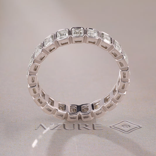 Emerald-Cut Diamond Eternity Band