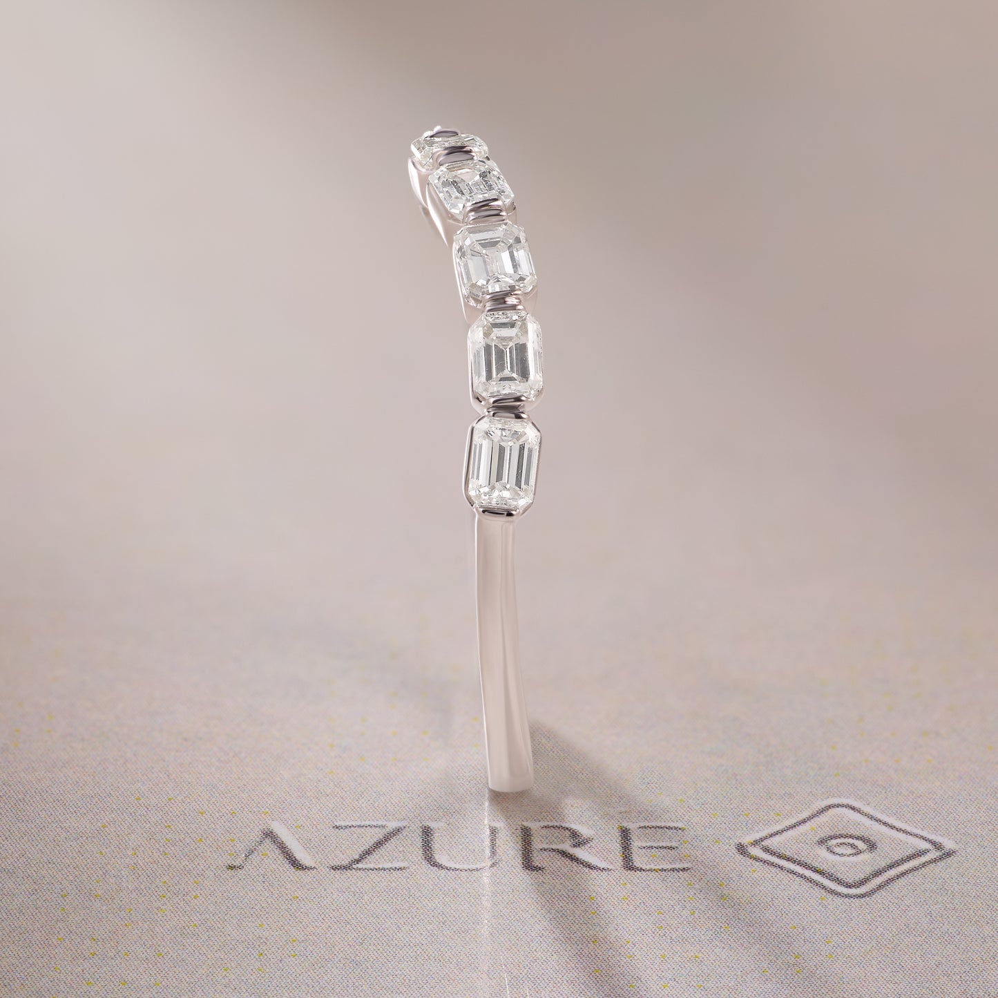 Emerald-Cut Diamond Ring
