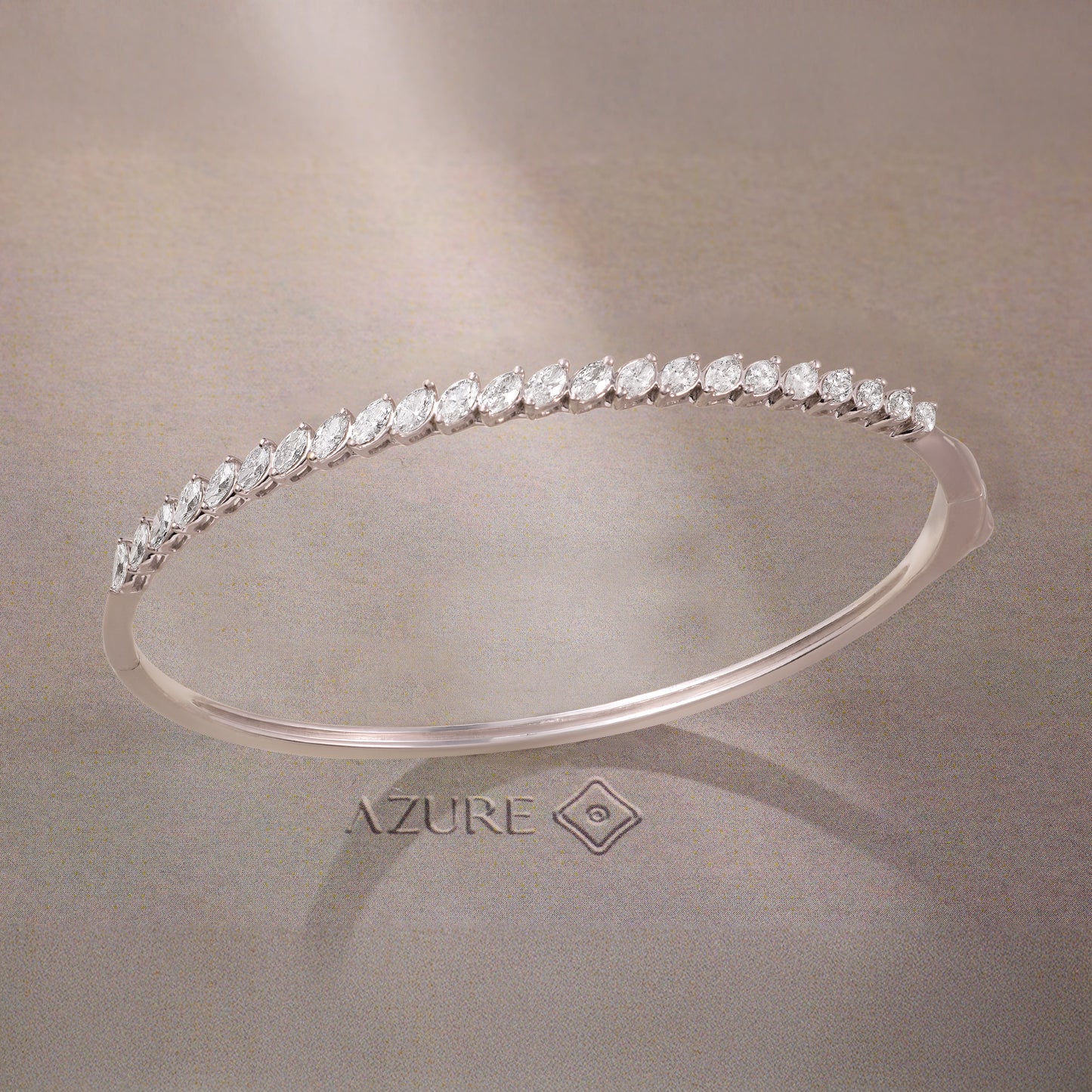 Marquise Accents Bangle