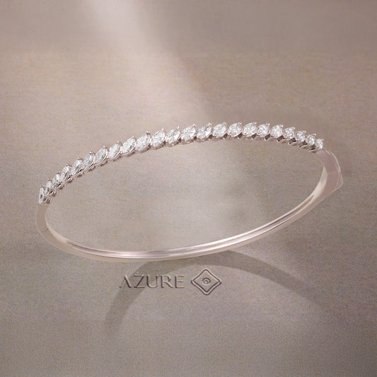 Marquise Accents Bangle