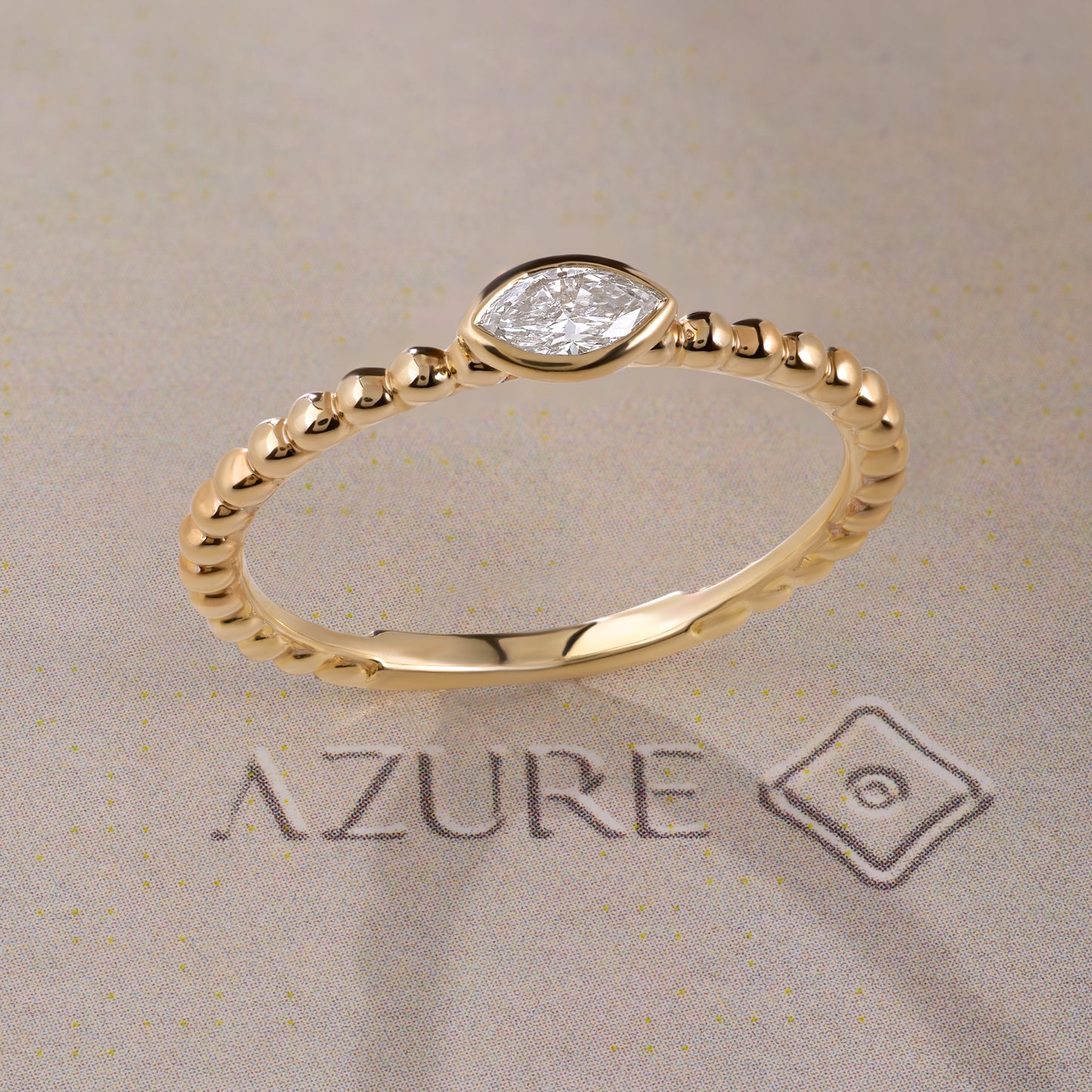 Marquise Diamond Ring