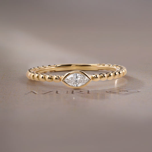 Marquise Diamond Ring