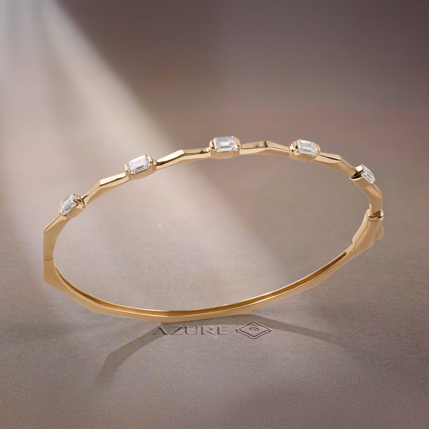 Emerald Accent Bangle