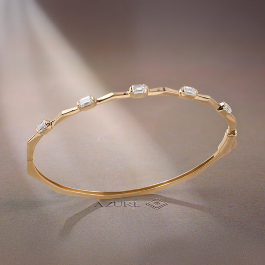 Emerald Accent Bangle