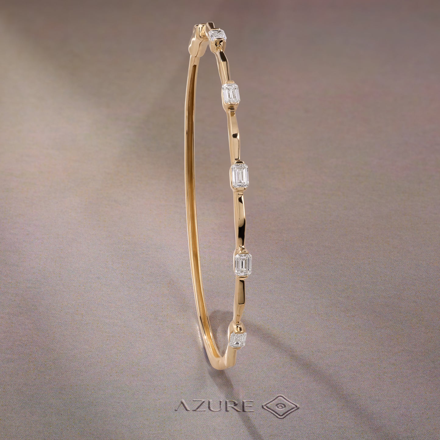 Emerald Accent Bangle