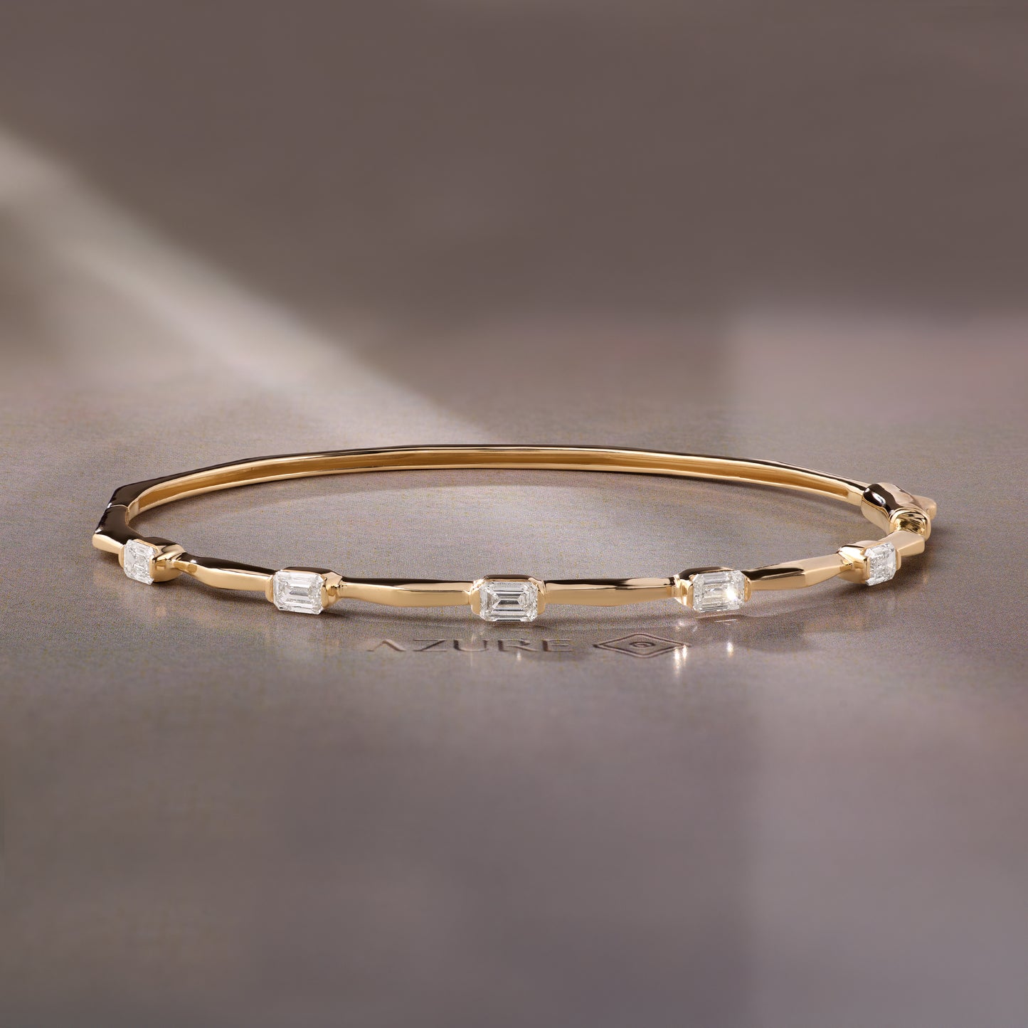 Emerald Accent Bangle