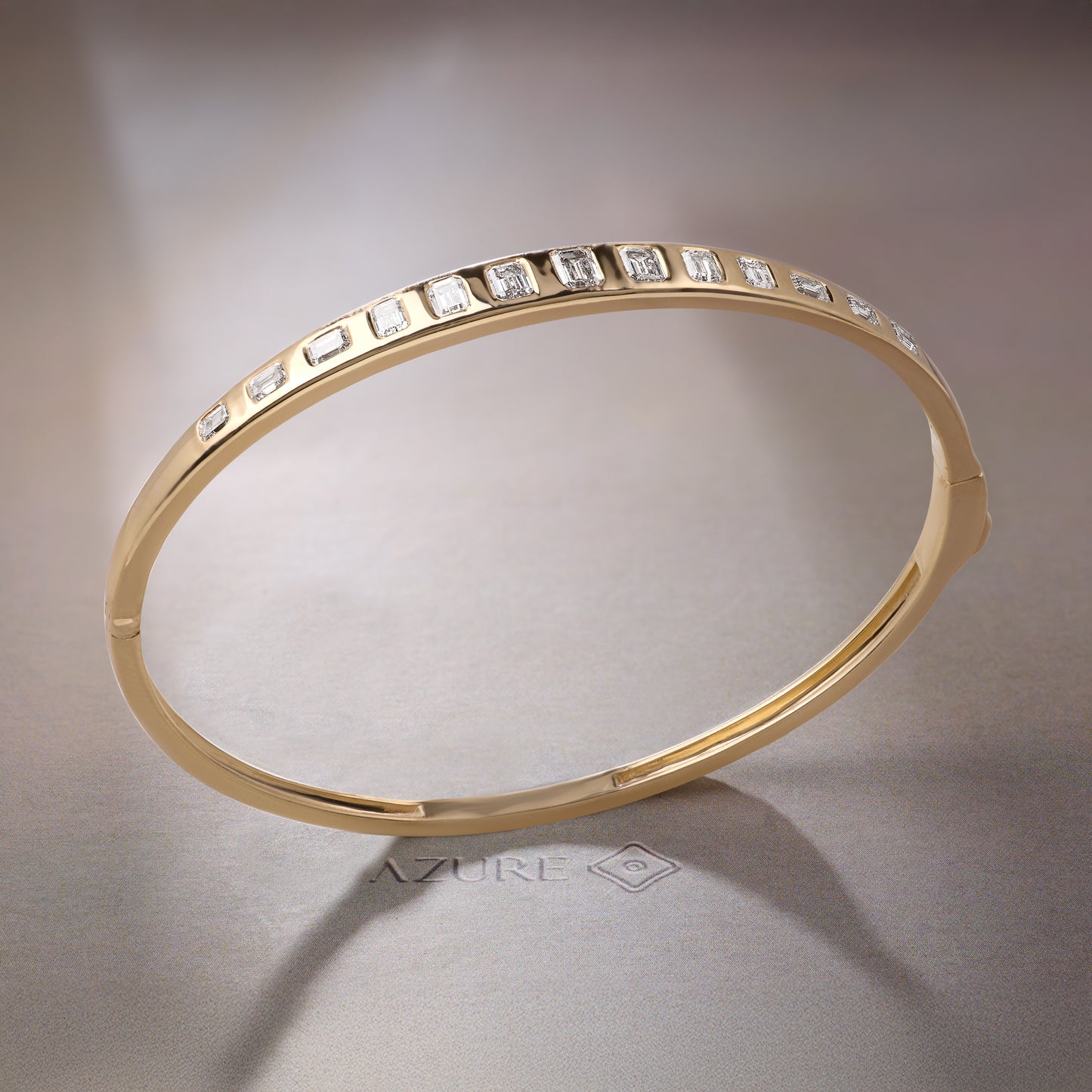 Emerald Fine Bangle
