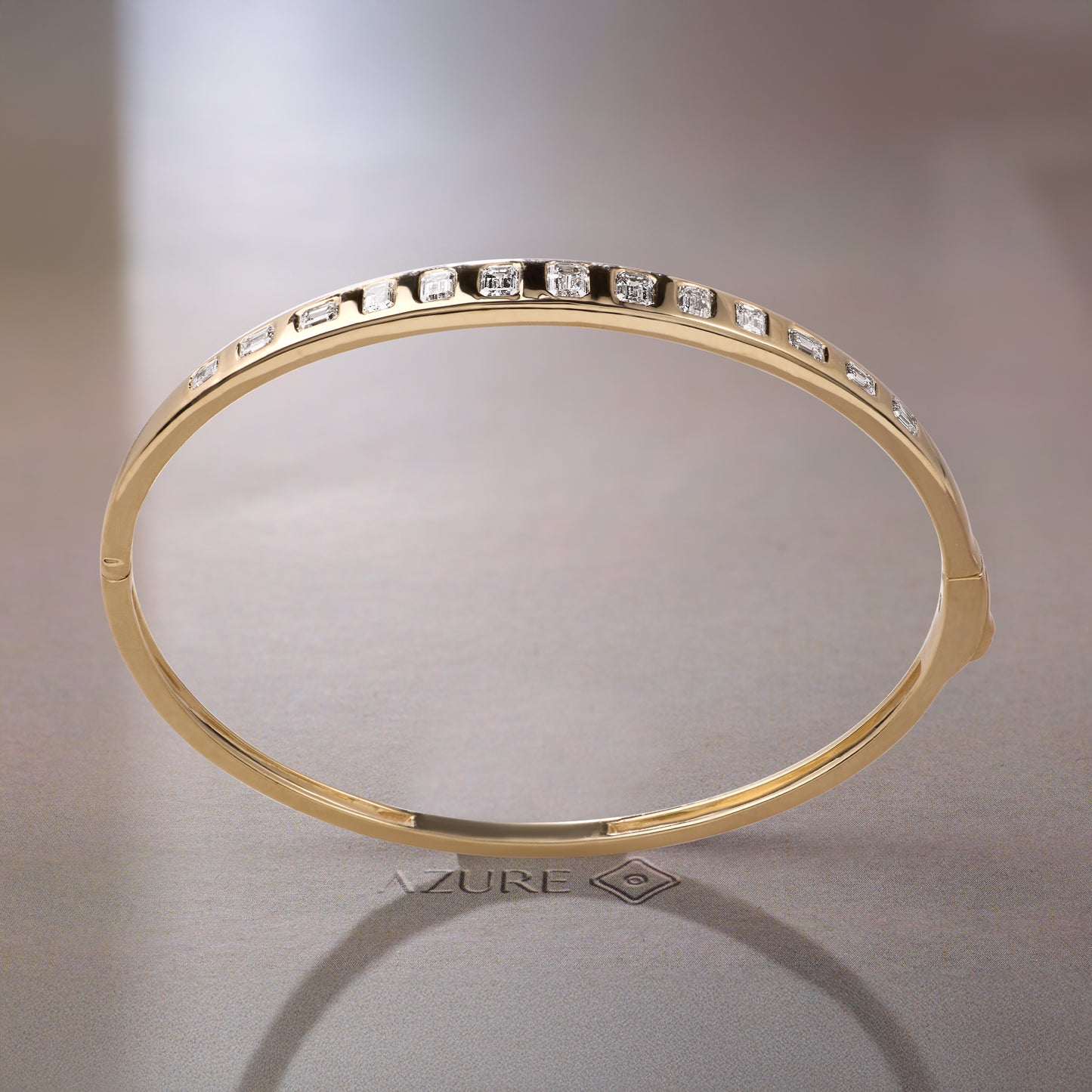 Emerald Fine Bangle