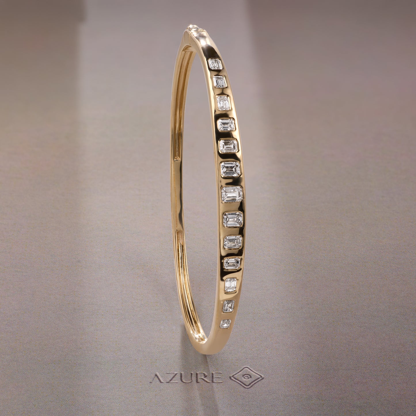 Emerald Fine Bangle