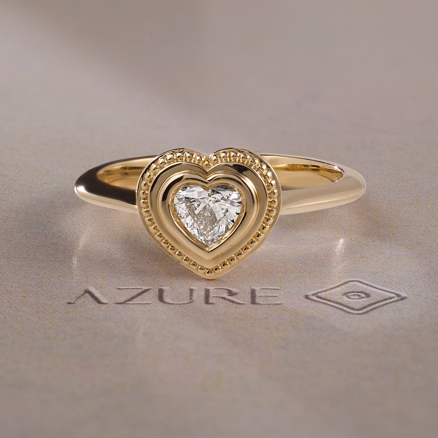 Heart Diamond Ring