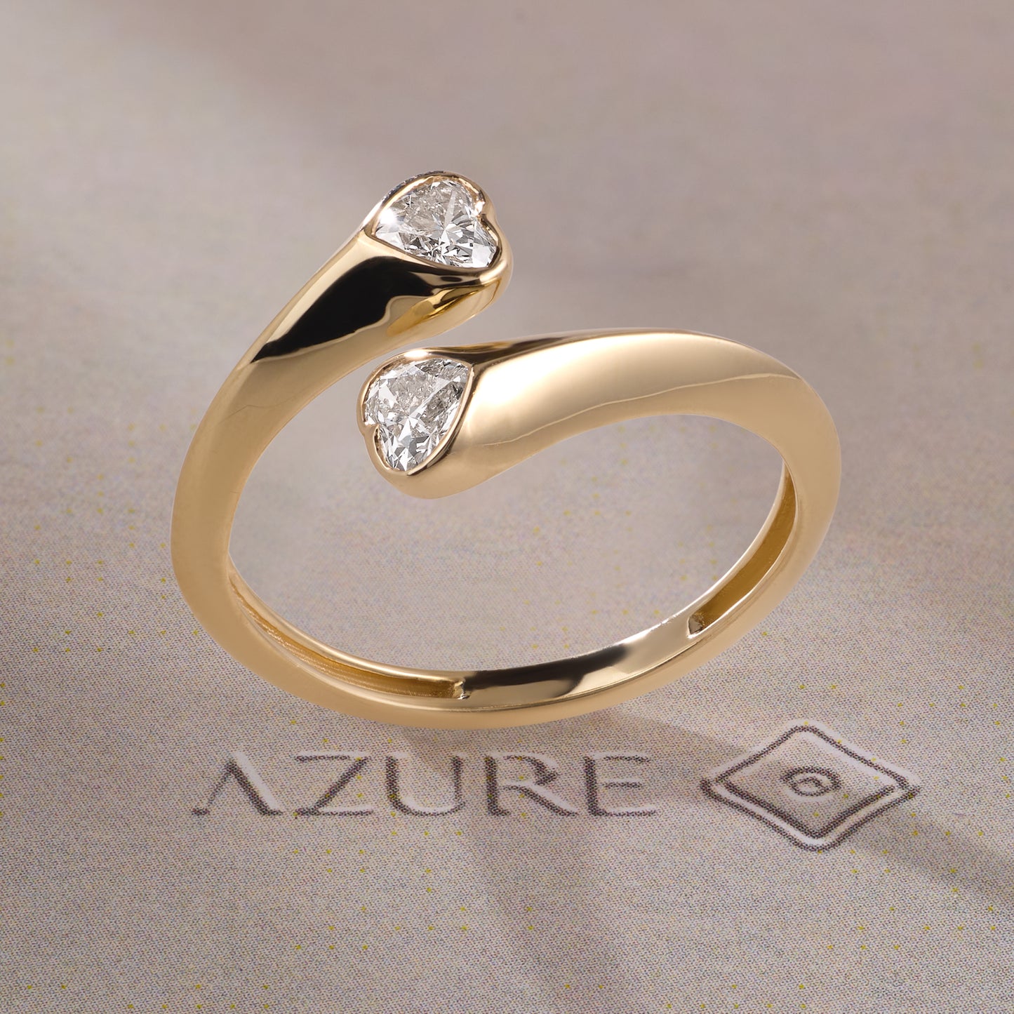 Heart Diamond Ring