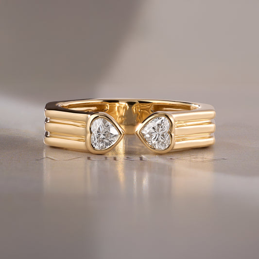 Heart Diamond Ring