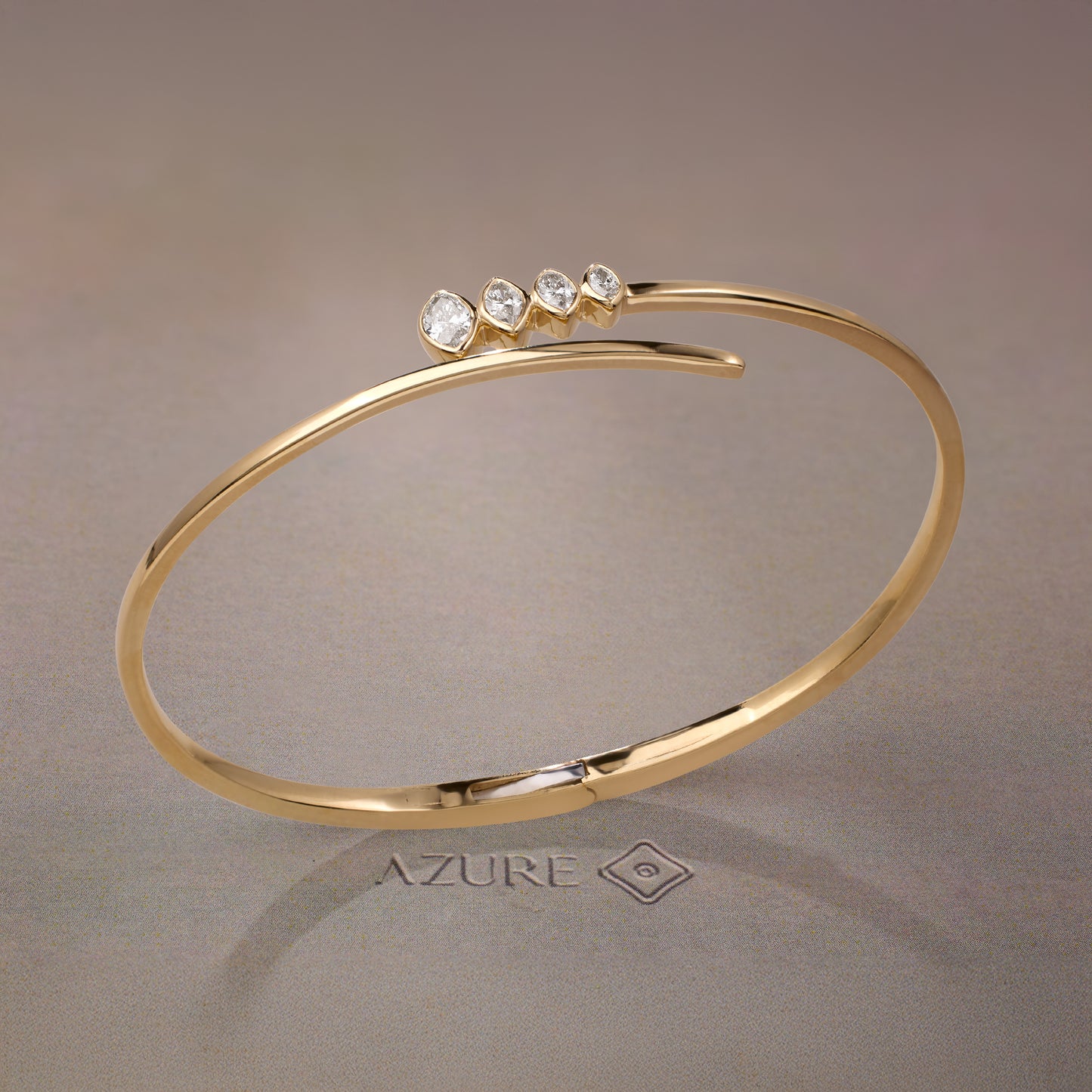 Marquise Diamond Bangle