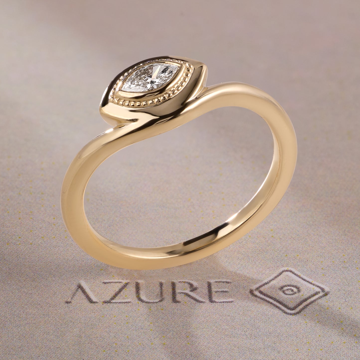Marquise Diamond Ring