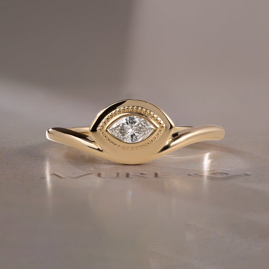 Marquise Diamond Ring