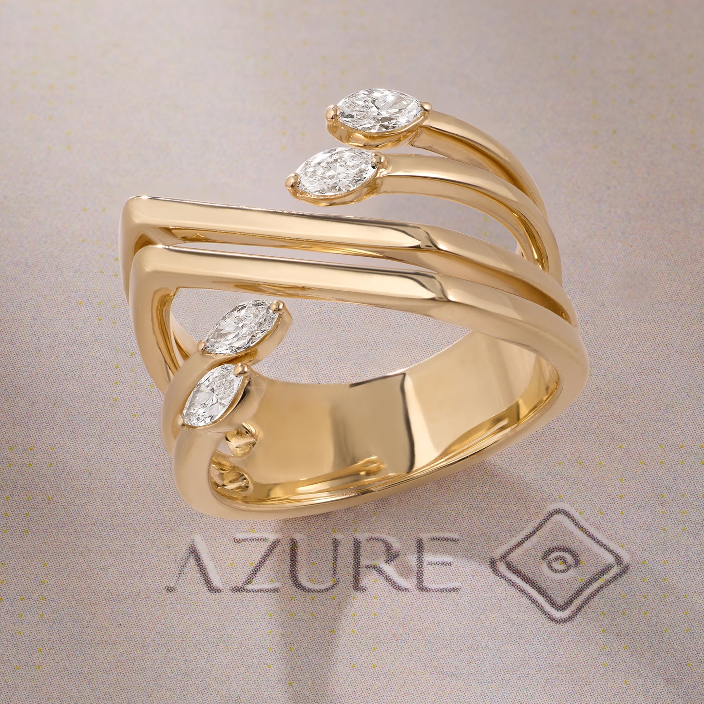 Marquise Diamond Ring