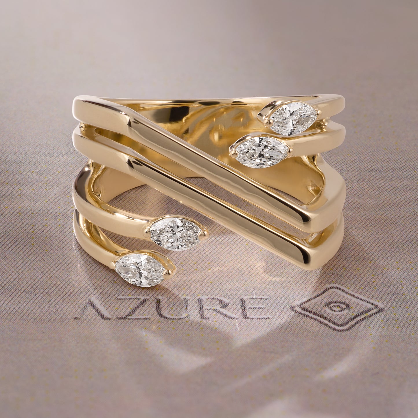 Marquise Diamond Ring