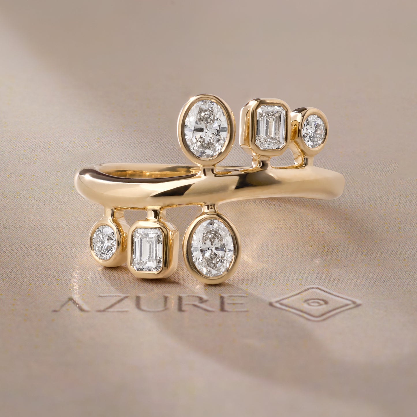 Multi-Shape Diamond Ring
