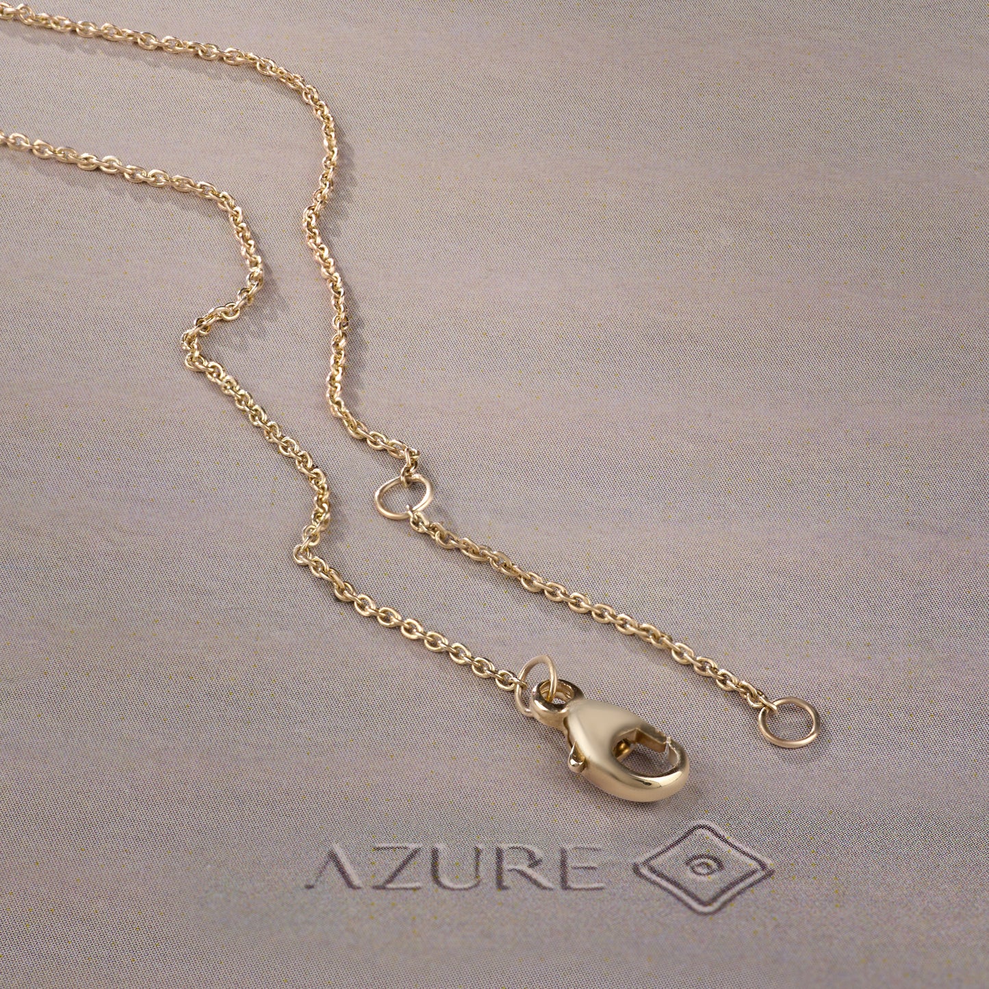 Black Enamel Oval Diamond Pendant