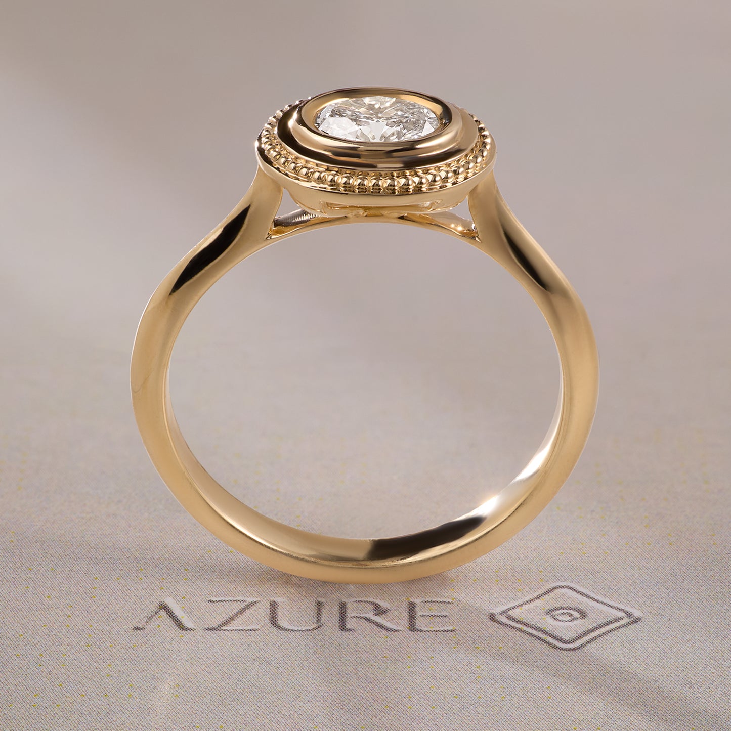 Oval Diamond Ring