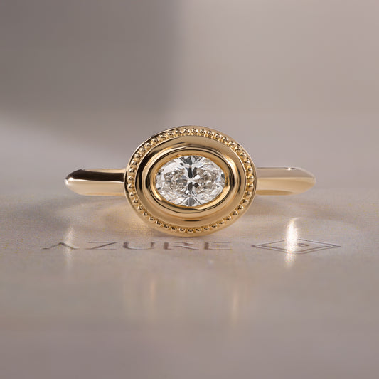 Oval Diamond Ring