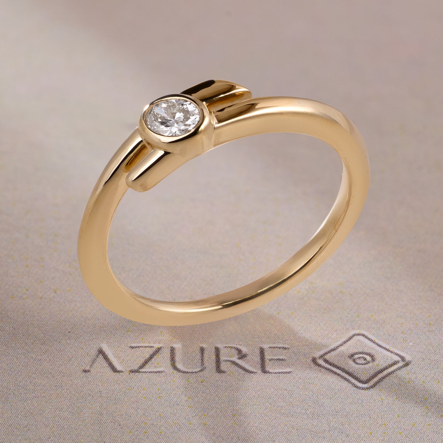 Oval Diamond Ring
