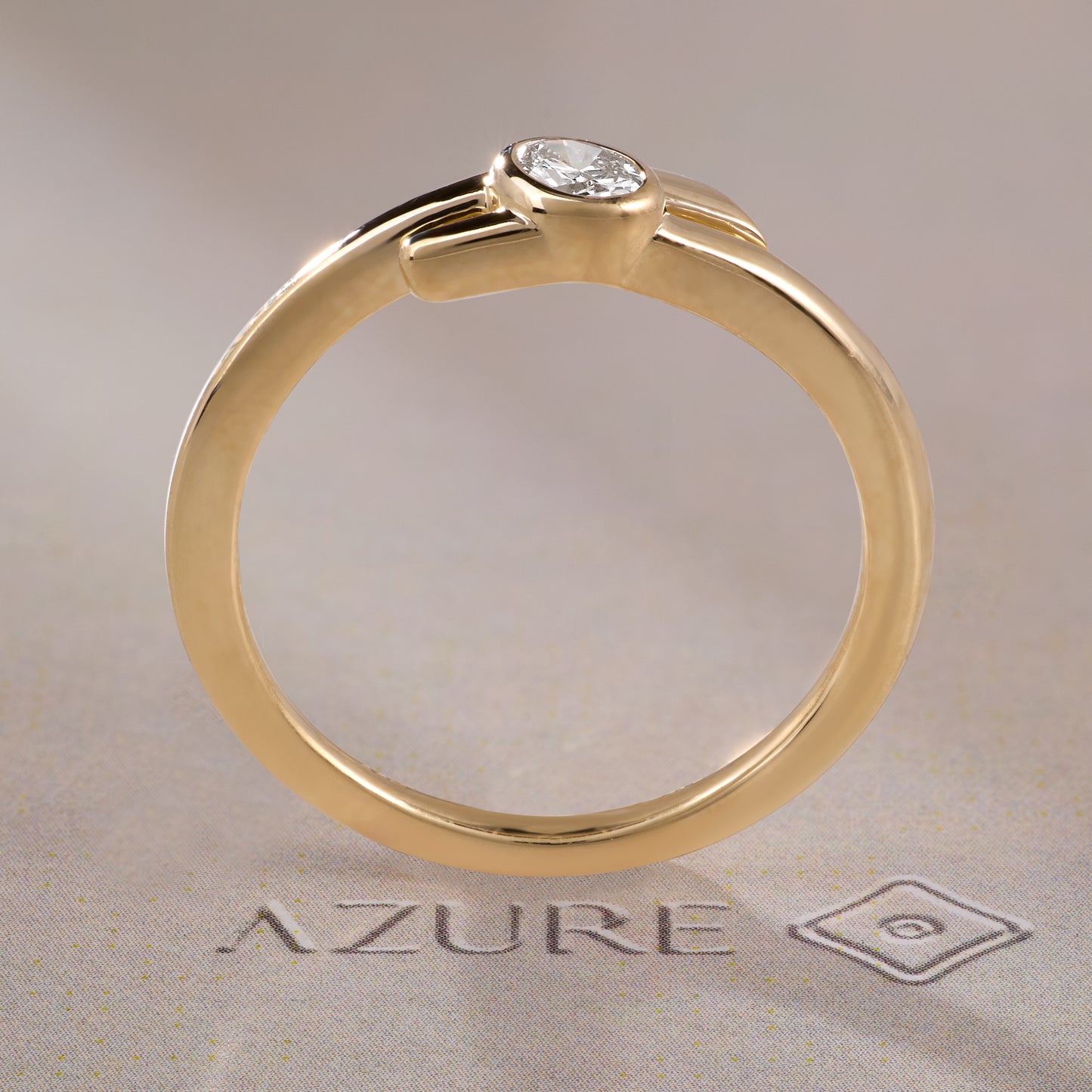 Oval Diamond Ring