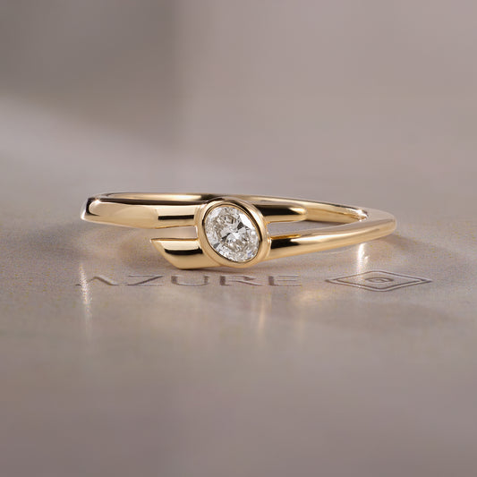 Oval Diamond Ring