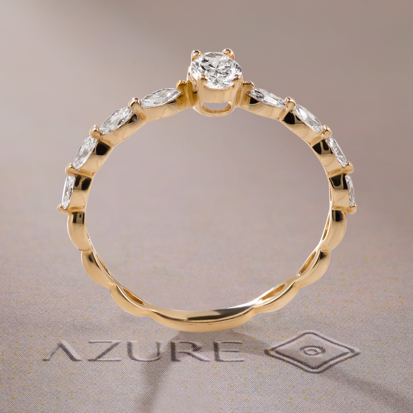 Oval & Marquise Diamond Ring