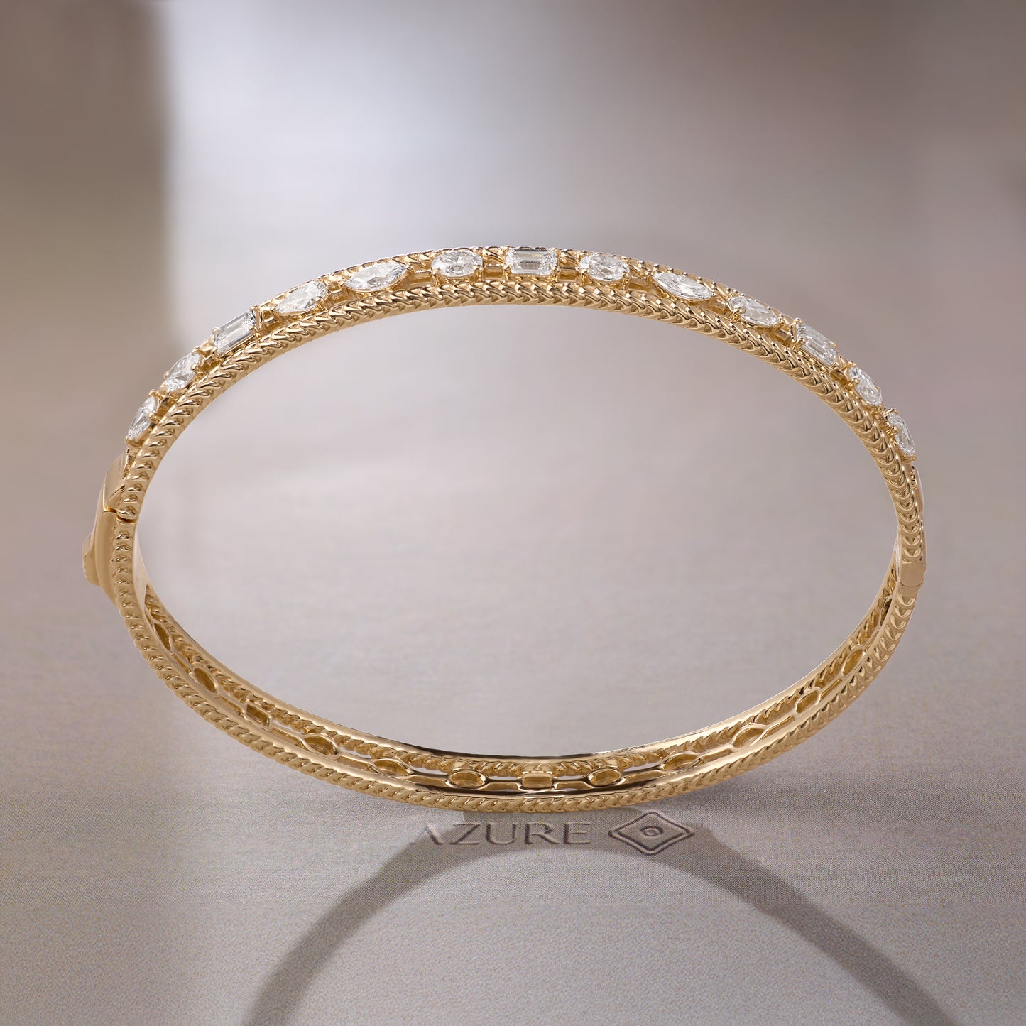 Oval ,Marquise ,Emerald & Pear Bangle