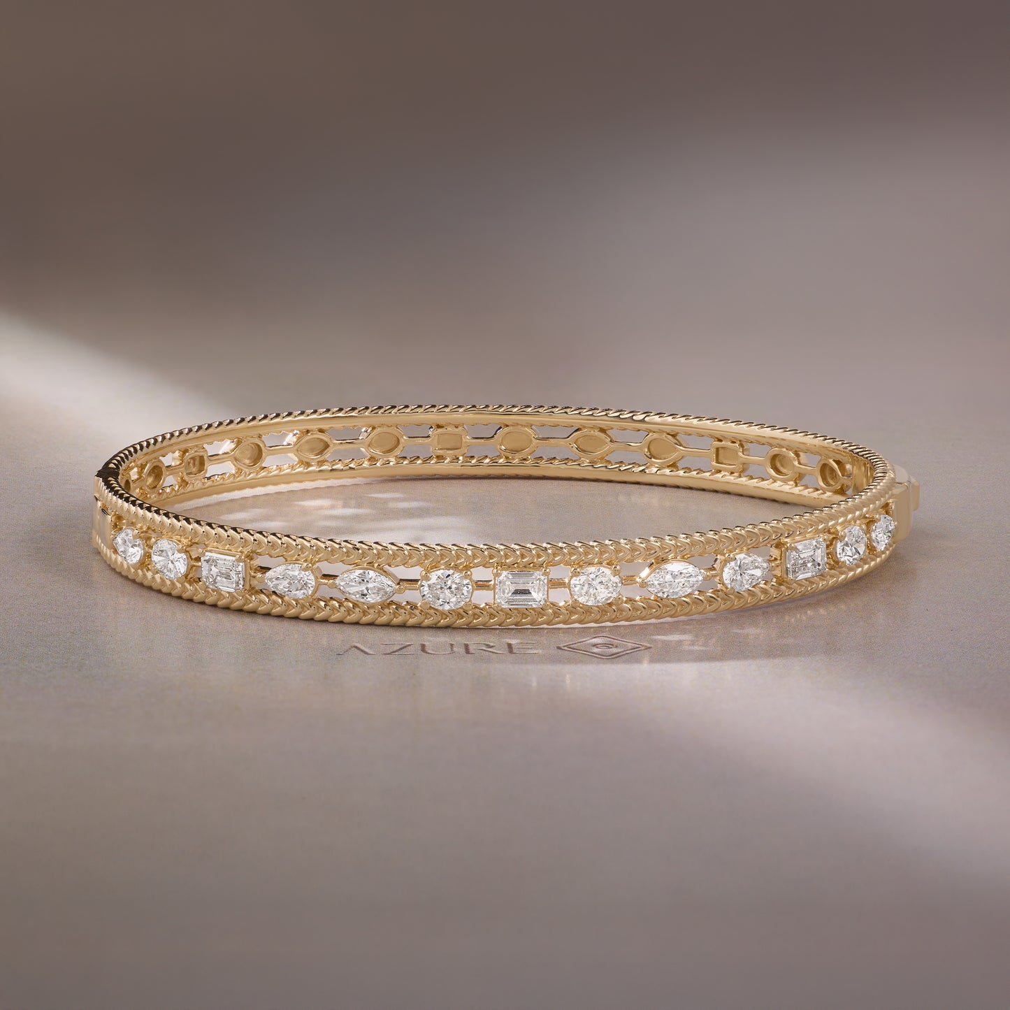 Oval ,Marquise ,Emerald & Pear Bangle