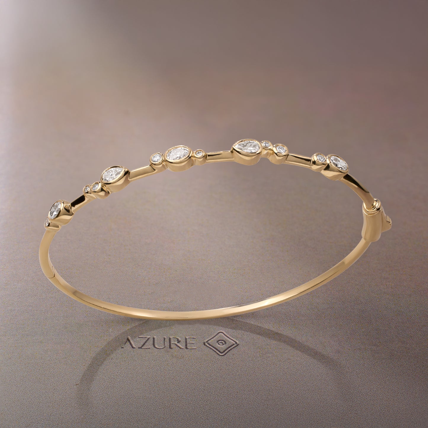 Oval, Pear & Round Bangle