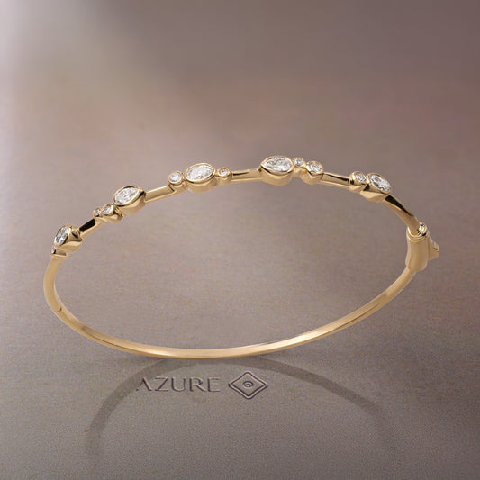 Oval, Pear & Round Bangle