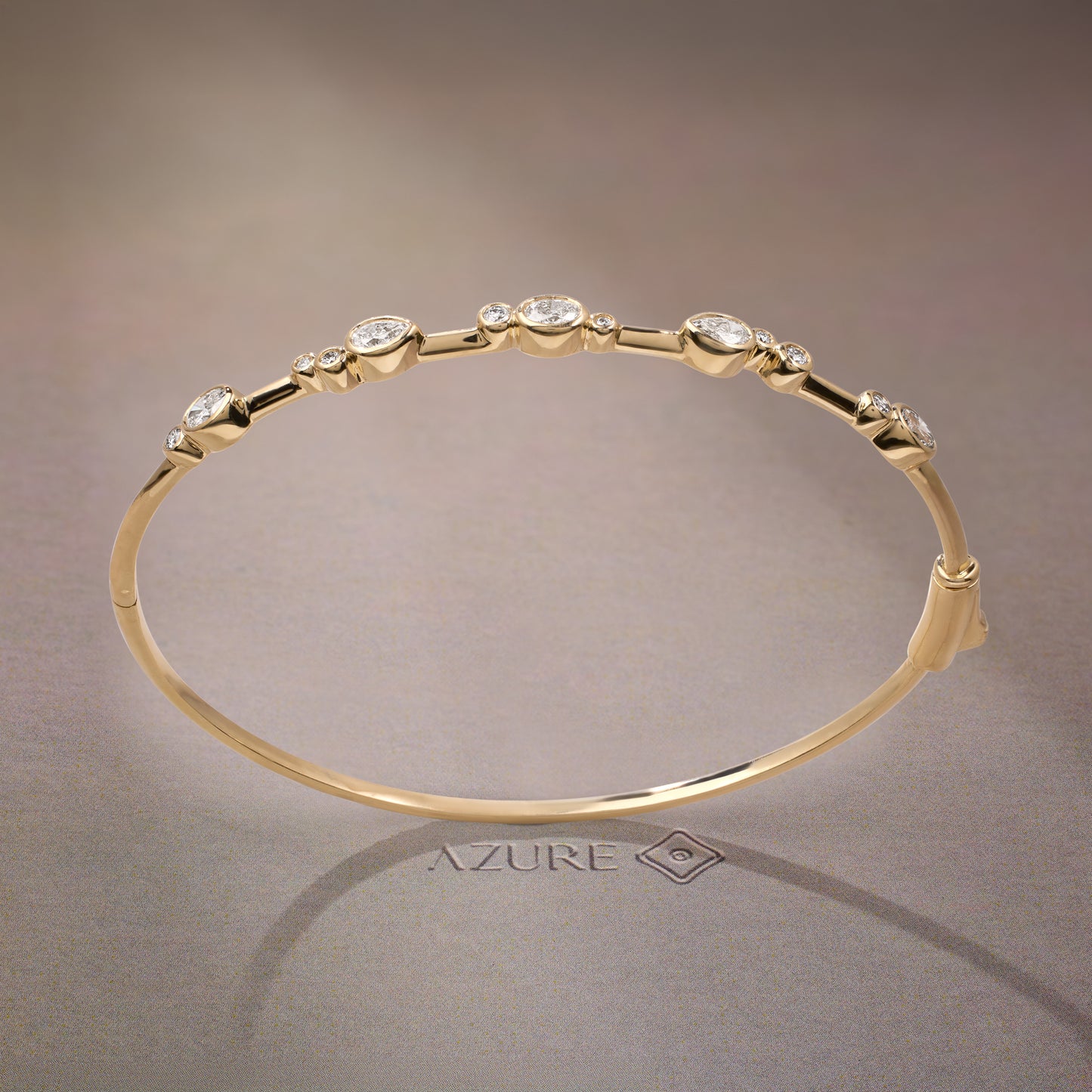 Oval, Pear & Round Bangle