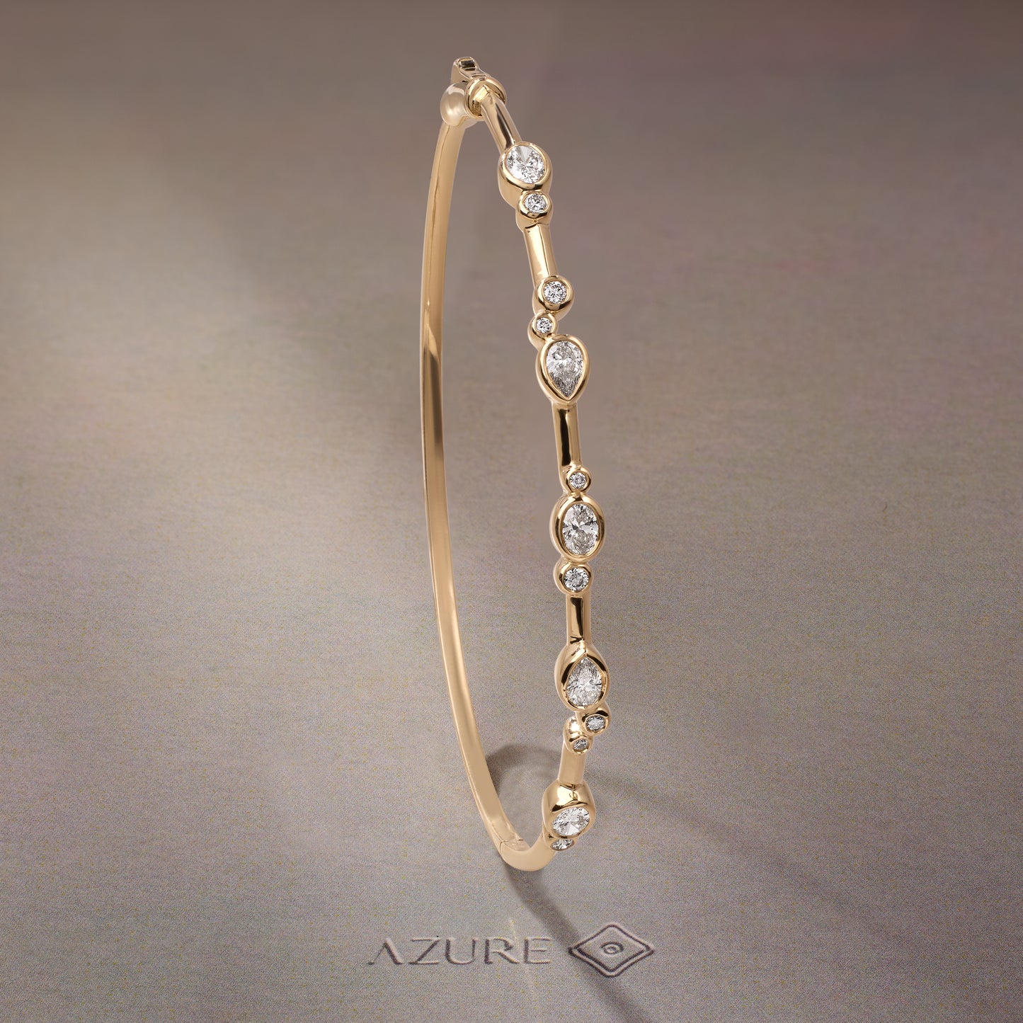 Oval, Pear & Round Bangle