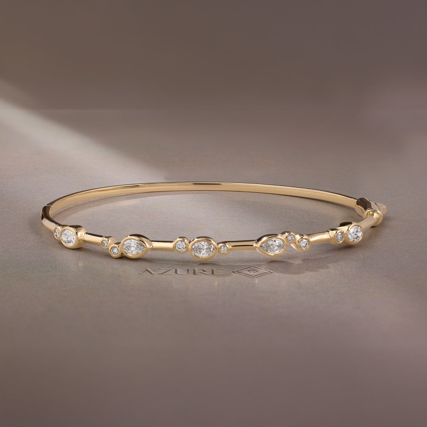 Oval, Pear & Round Bangle