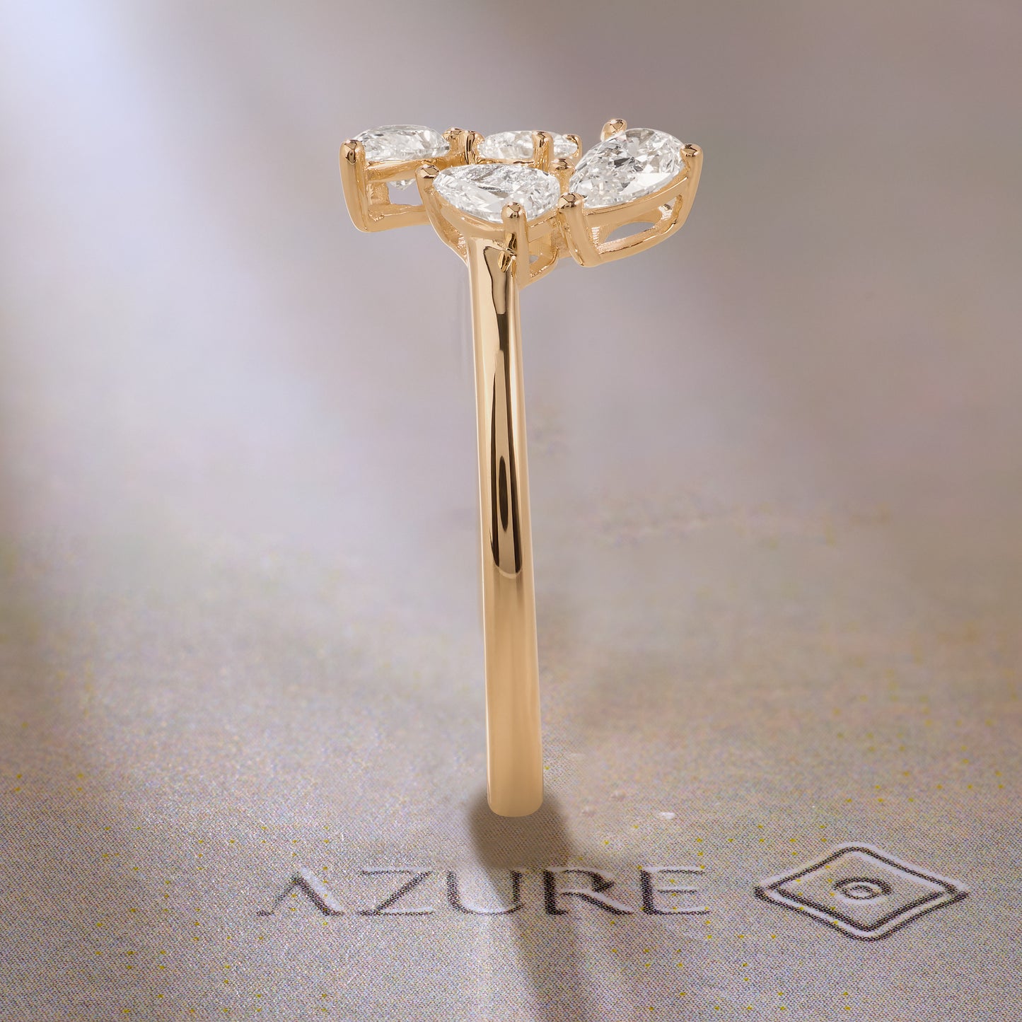 Pear Diamond Ring