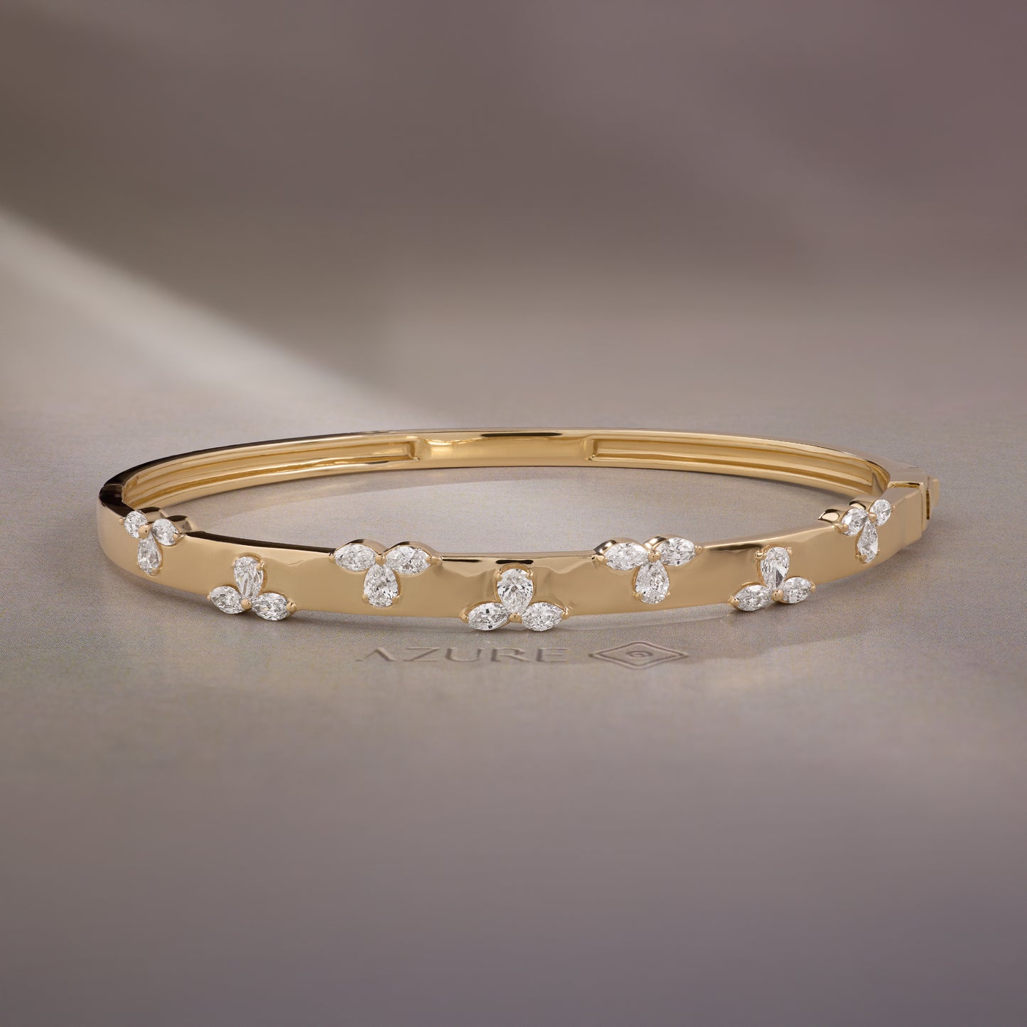 Pear & Marquise Bangle
