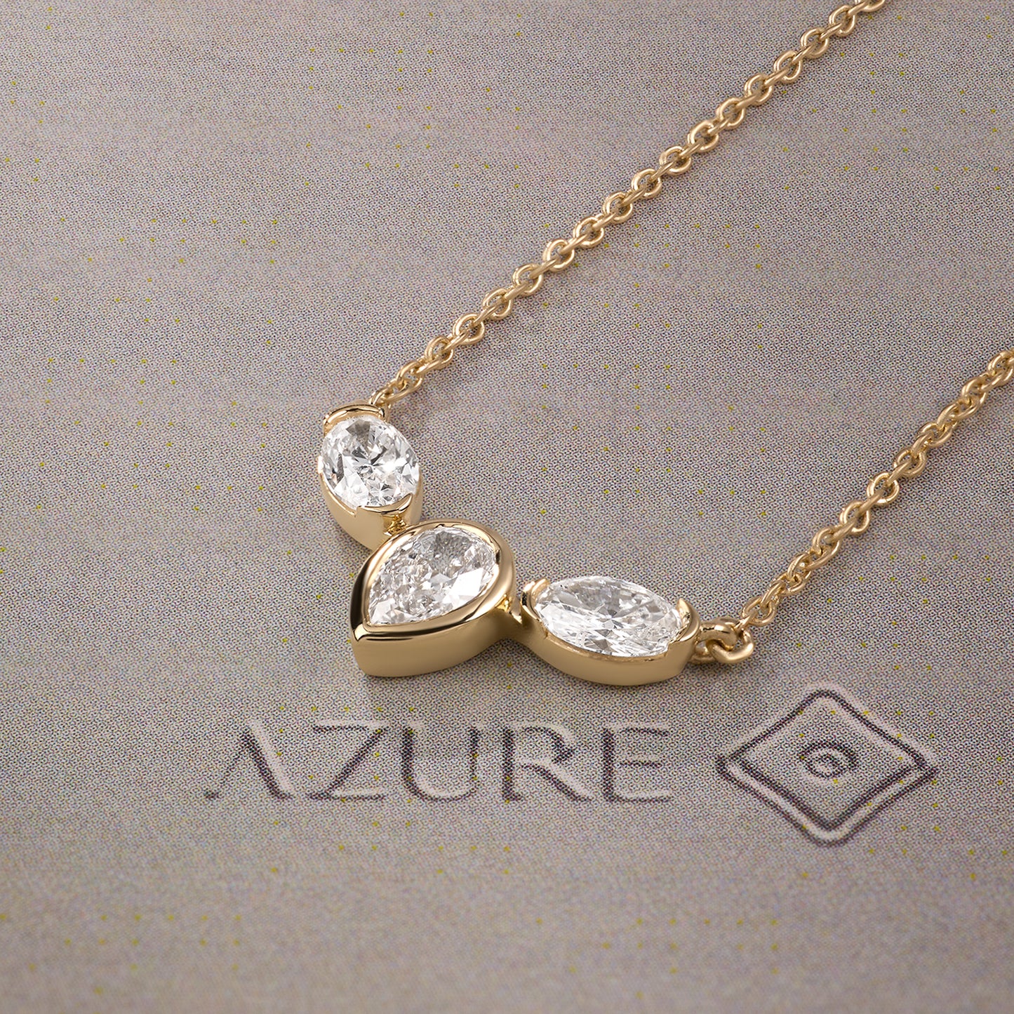 Pear & Oval  Pendant