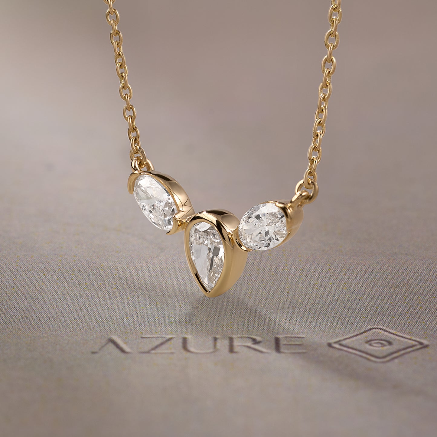 Pear & Oval  Pendant